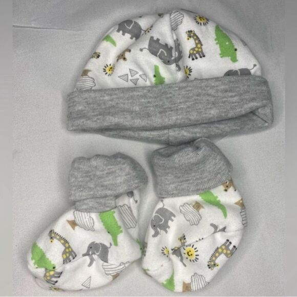 Duck Duck Goose Onsie with matching hat & booties Size 0-3M - Picture 5 of 6